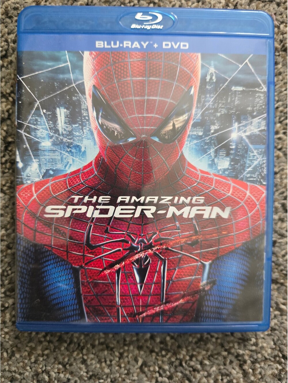 The Amazing Spider-Man DVD Only Andrew Garfield Marvel Movie Missing Blu-ray
